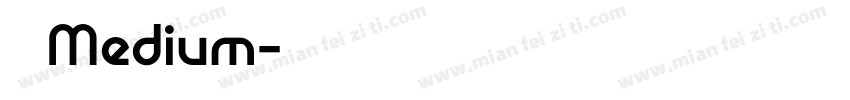 玄武 Medium字体转换